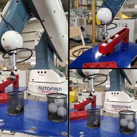 Material Sensing Industrial Robotic Application