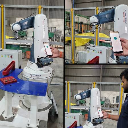 Voice Command Industrial Robotic Application