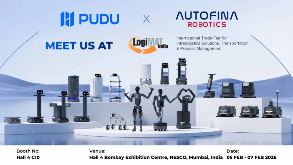 Pudu Robotics at LogiMAT India 2026