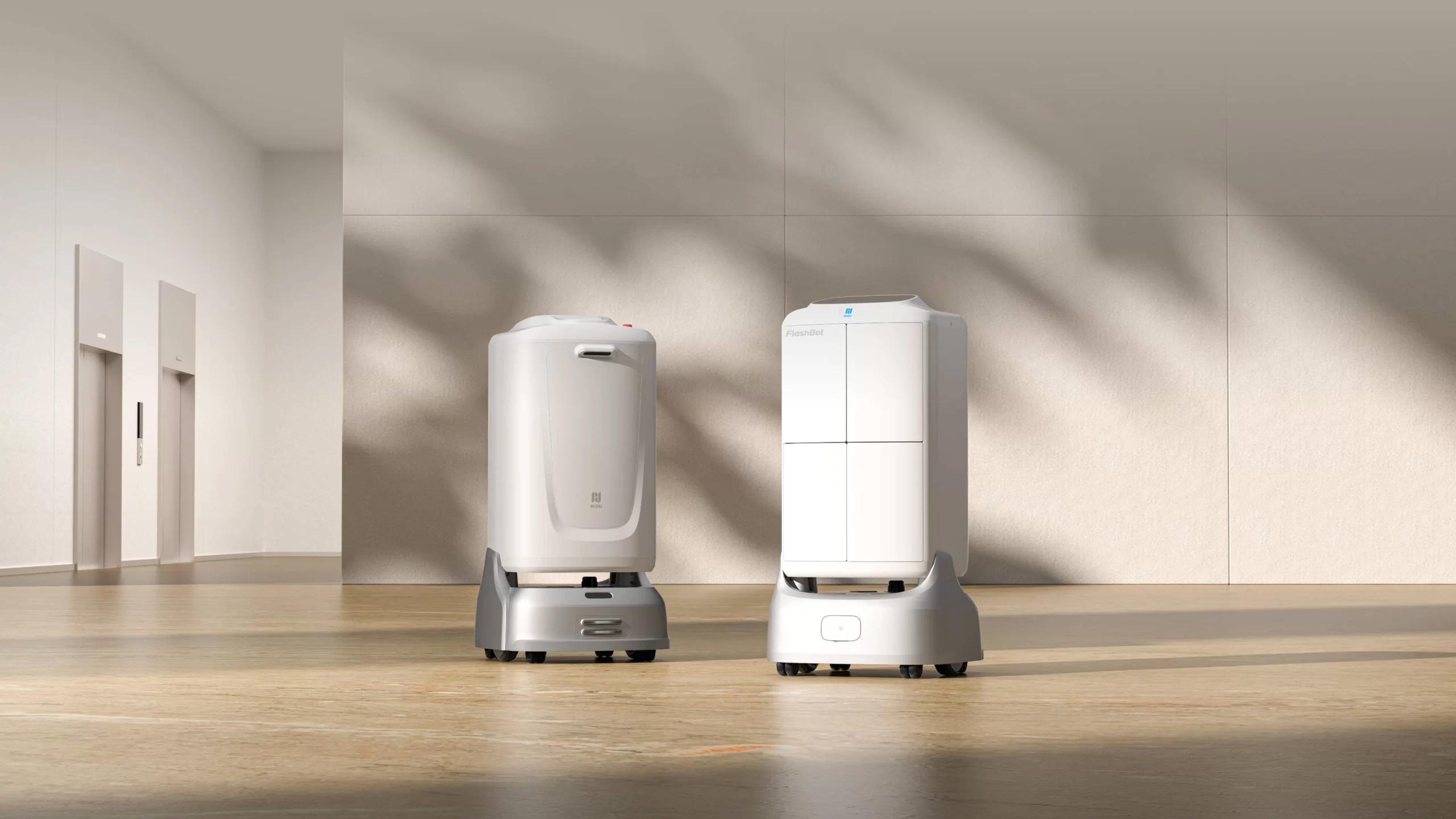 flashbot max hotel room service robot